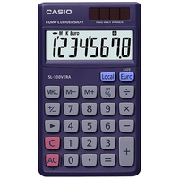 CASIO SL-300VERA Taschenrechner dunkelblau CASIO SL-300VERA Taschenrechner dunkelblau