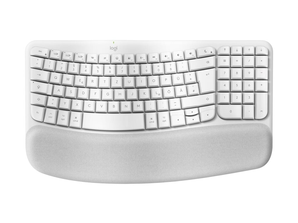 Logitech Wave Keys Wireless Ergonomic OFFWHITE