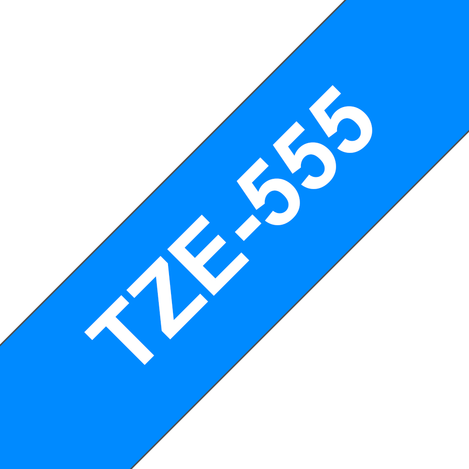 TZE555 BROTHER PT Schriftband 24mm blau