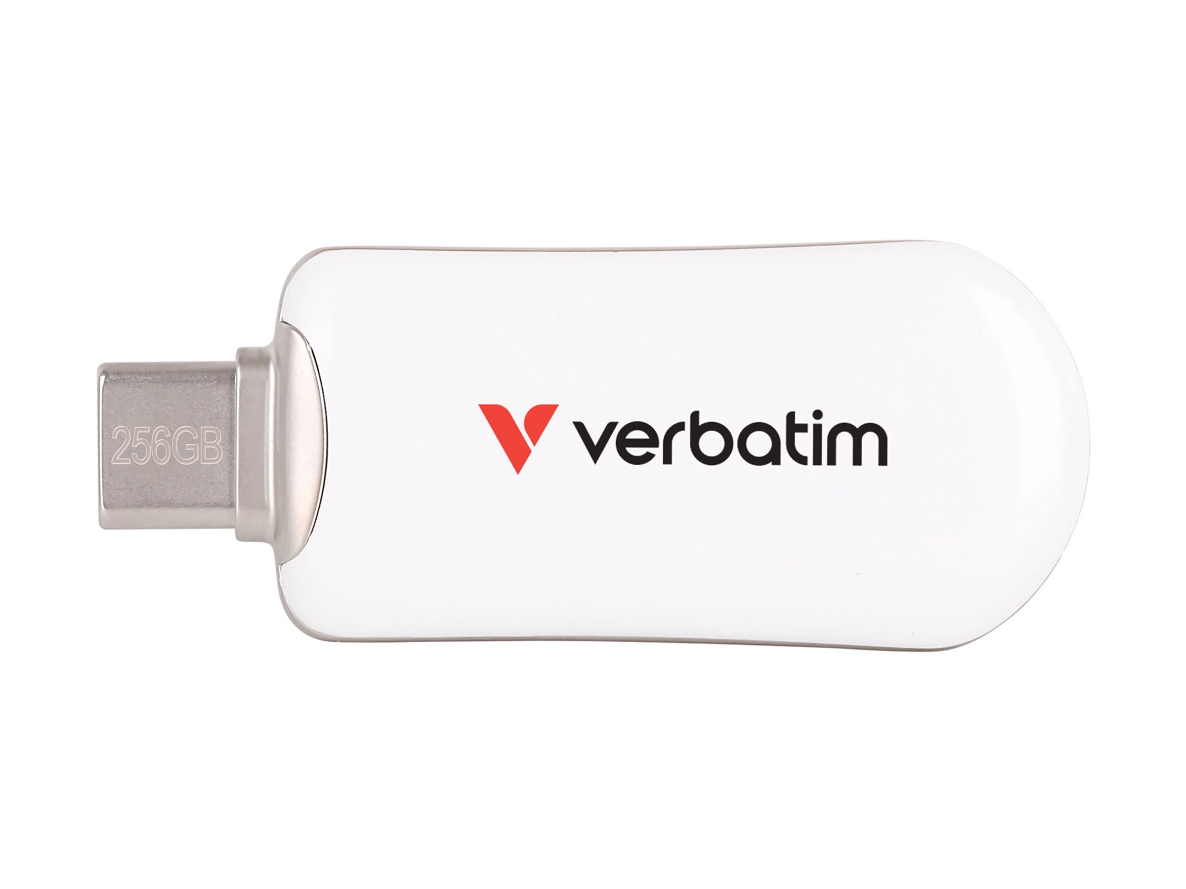 Verbatim Plectra USB-C Flash Drive 256GB weiss Verbatim Plectra USB-C Flash Drive 256GB weiss