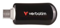 Verbatim Plectra USB-C Flash Drive Black 512GB schwarz