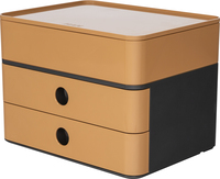 HAN Schubladenbox Smart Box plus ALLISON caramel brown 1100-83, DIN A5 mit 3 Schubladen HAN Schubladenbox Smart Box plus ALLISON caramel brown 1100-83, DIN A5 mit 3 Schubladen