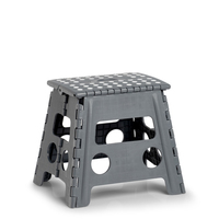 Zeller Schemel schwarz 1 Stufe, H: 32,0 cm