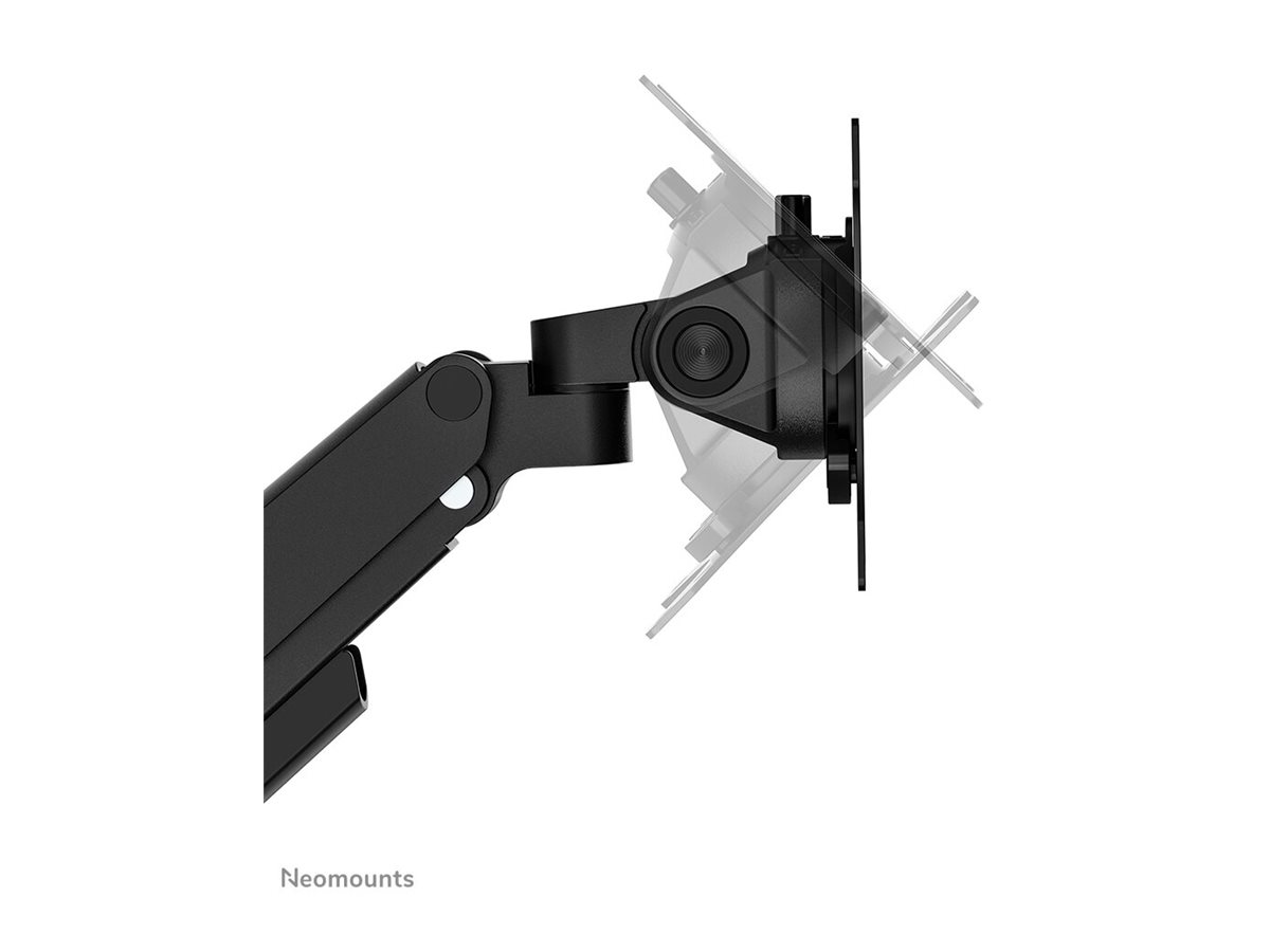 NEOMOUNTS Next Slim Desk Mount single display topfix clamp/grommet black