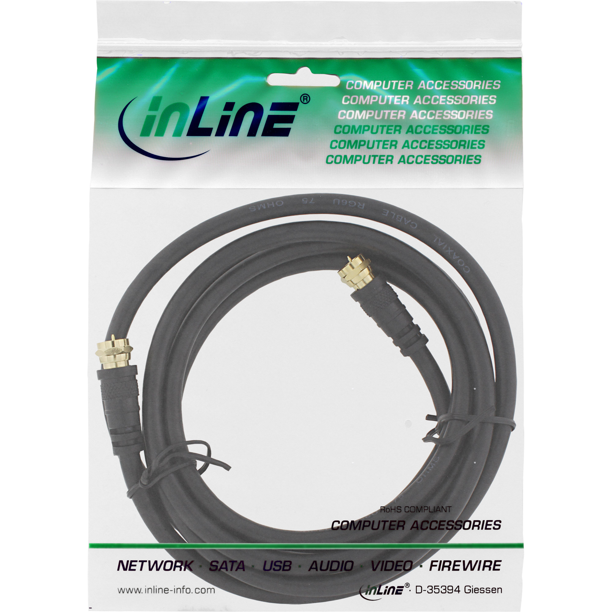 INLINE SAT-Anschlusskabel 3m