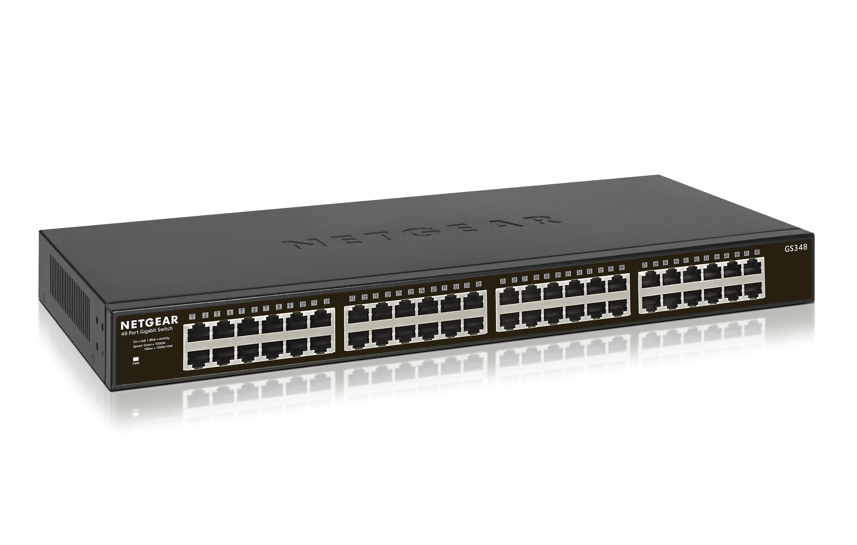 48P Netgear GS348 RM