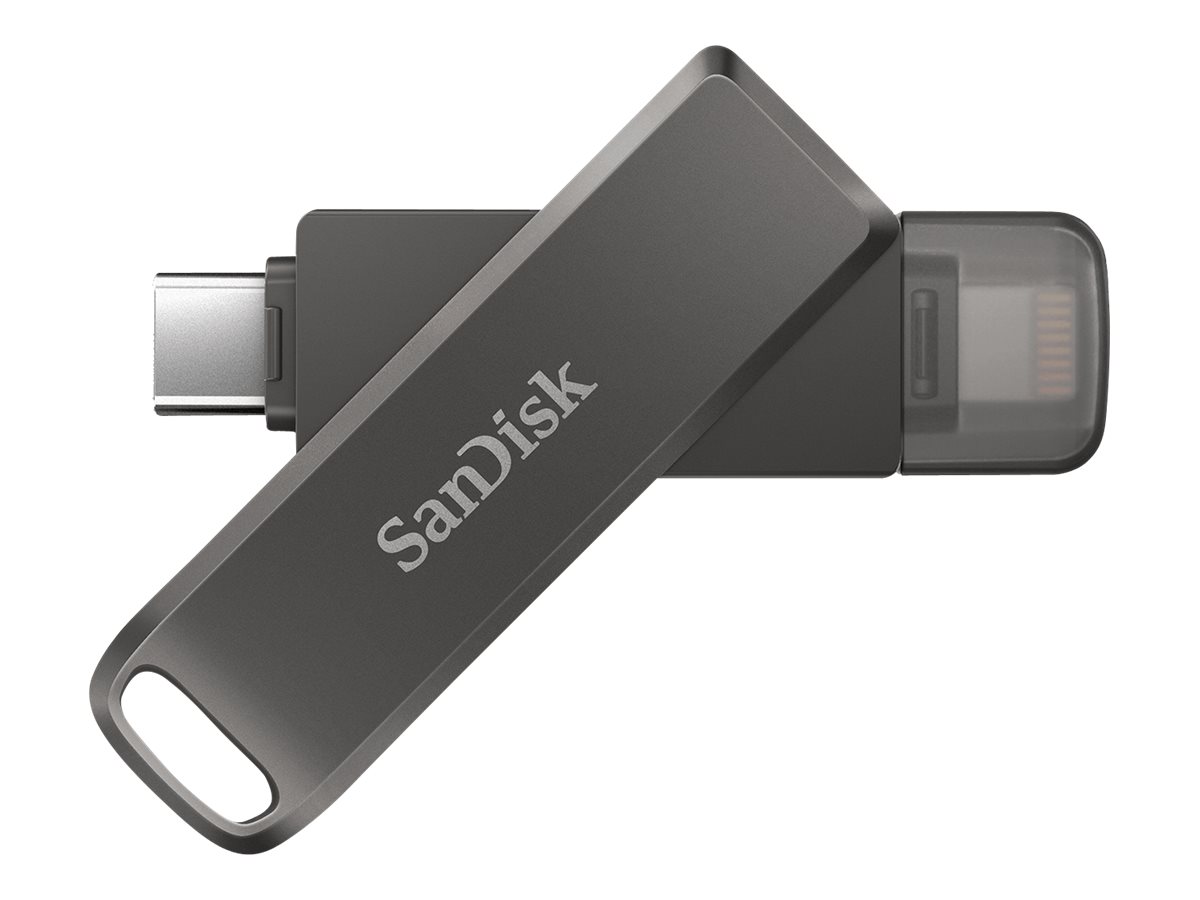 SanDisk USB-Stick iXpand Luxe schwarz 128 GB