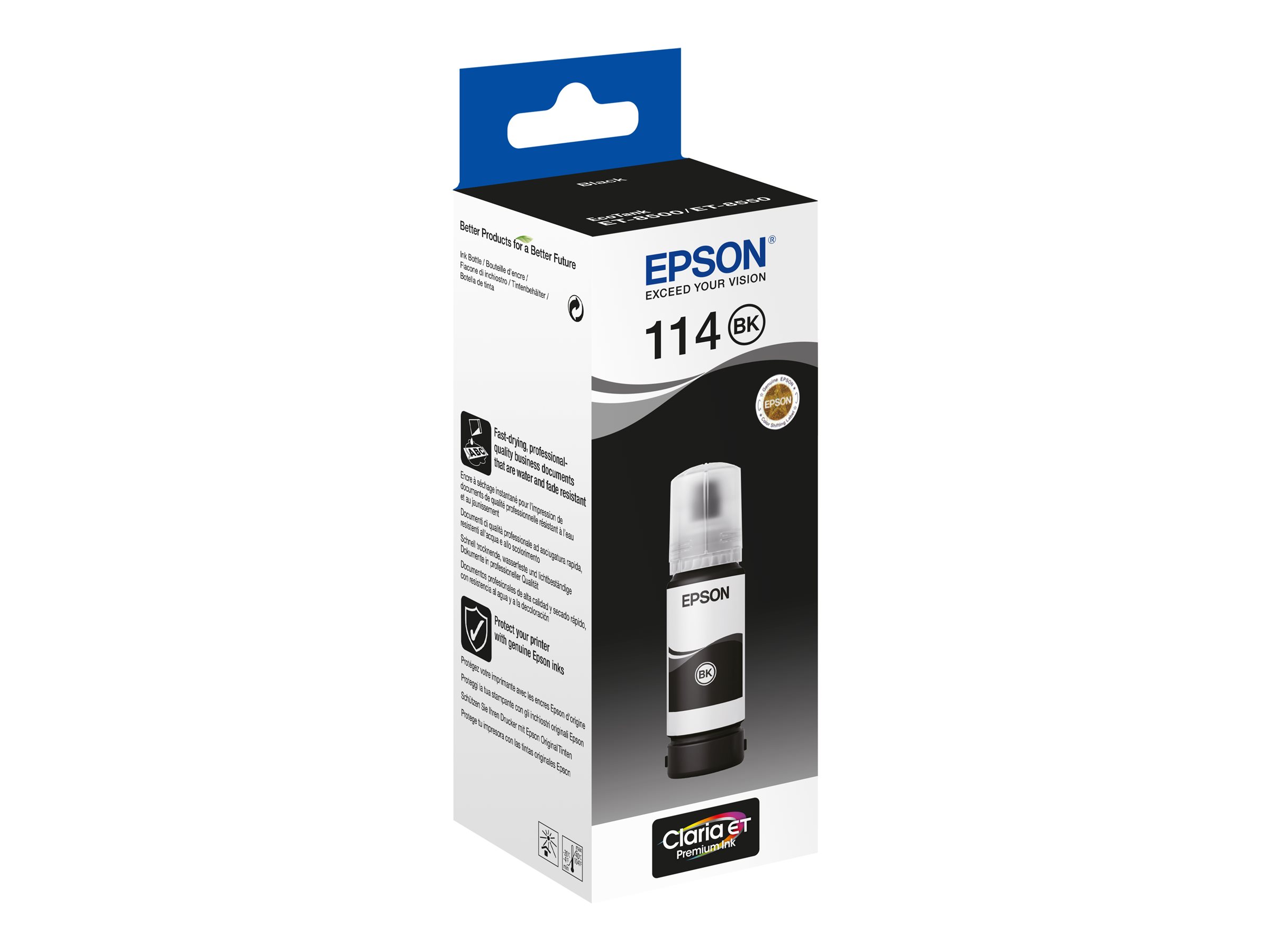 C13T07A140 EPSON ET114 EcoTank Tinte C13T07A140 EPSON ET114 EcoTank Tinte