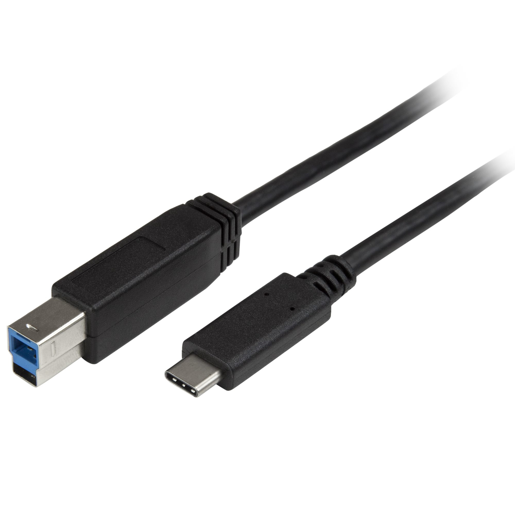 STARTECHCOM USBC to USBB Cable MM 2 m 6 ft USB 30