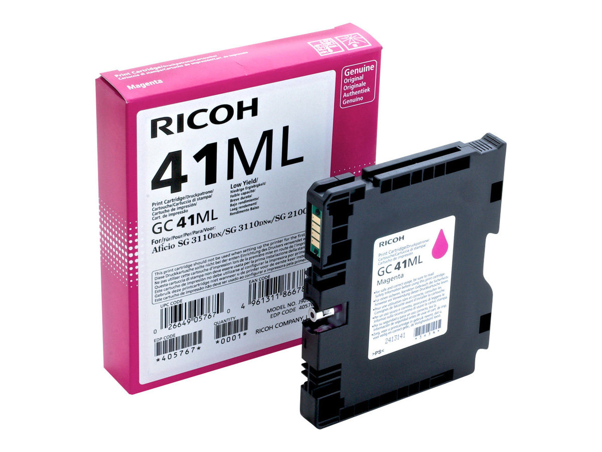RICOH GC 41ML magenta Druckerpatrone RICOH GC 41ML magenta Druckerpatrone