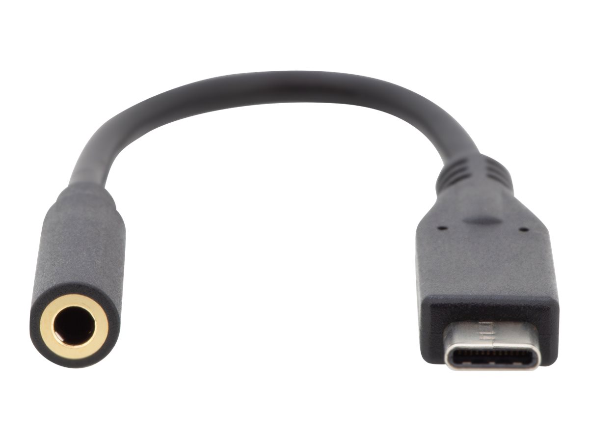 ASSMANN USB Type-C Audio Adapterkabel Type-C St auf 3.5mm Klinke Bu ASSMANN USB Type-C Audio Adapterkabel Type-C St auf 3.5mm Klinke Bu