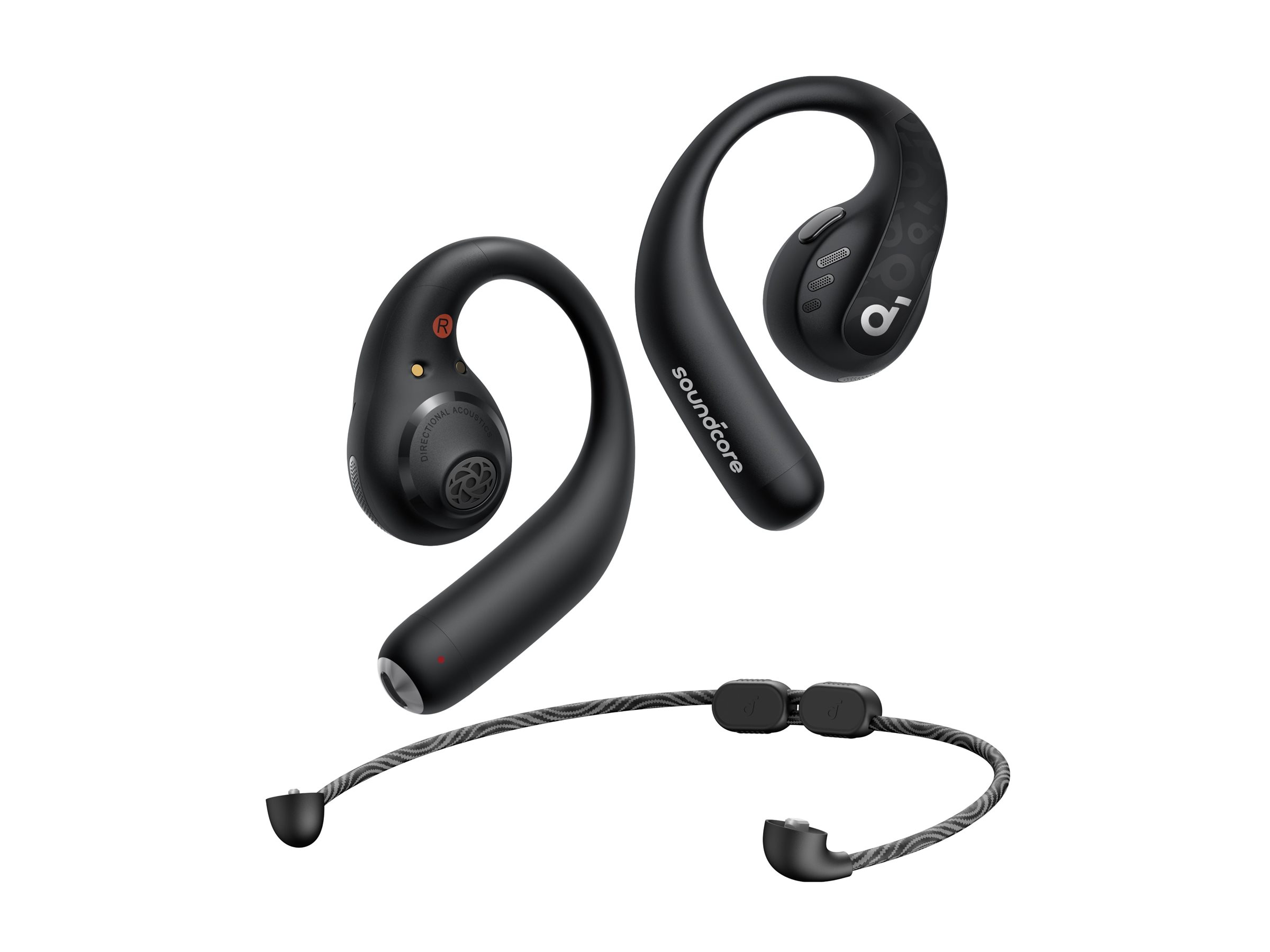 ANKER Soundcore AeroFit black Bluetooth OpenEar Sport Kopfhörer IPX7 Wasserschutz