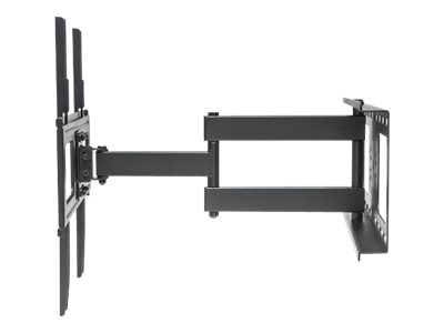 MANHATTAN TV-Wandhalterung 81,3-139,7cm 32-55Zoll ein Arm neig- und schwenkbar fuer Flachbildschirme und Curved TVS bis 50kg