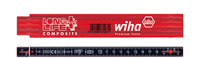 Wiha Meterstab Longlife® Plus Composite 200 cm Kunststoff
