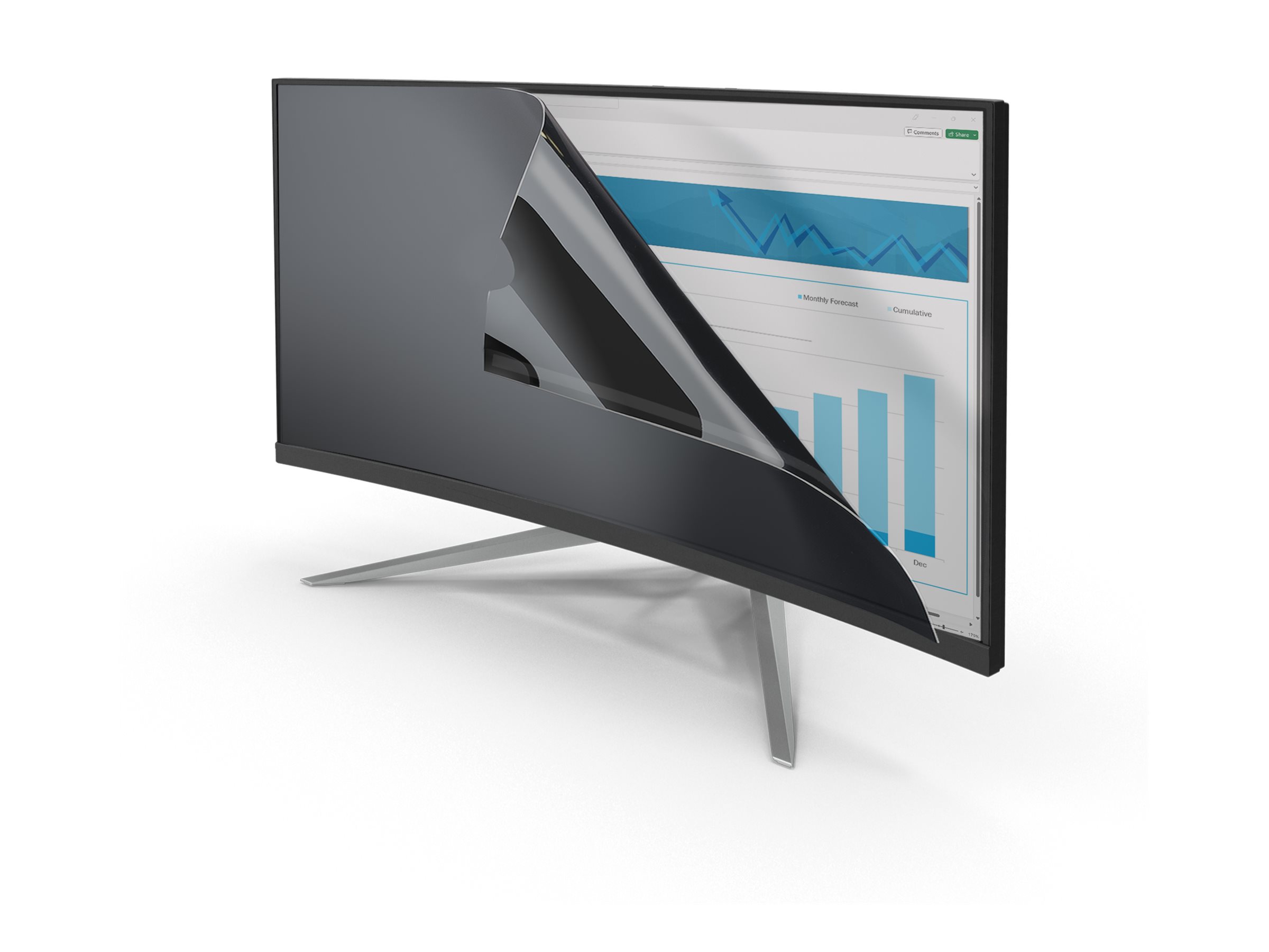 STARTECHCOM 8636cm 34Zoll Monitor Blickschtzfolie Ultrawide mattglaenzend 219 Seitenverhaeltnis 30 Grad Blickwinkel