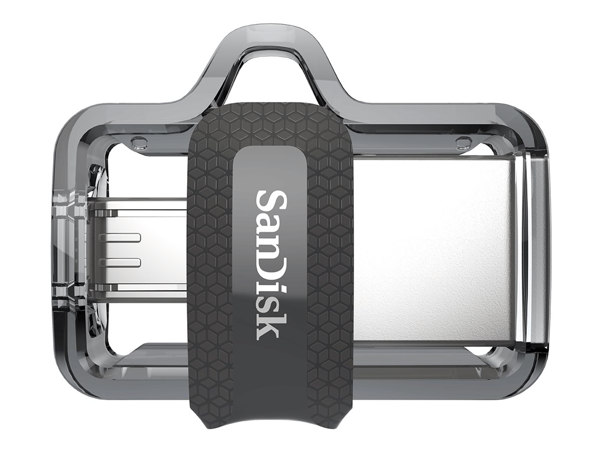 SanDisk USB-Stick Ultra Dual Drive M3.0 grau 64 GB
