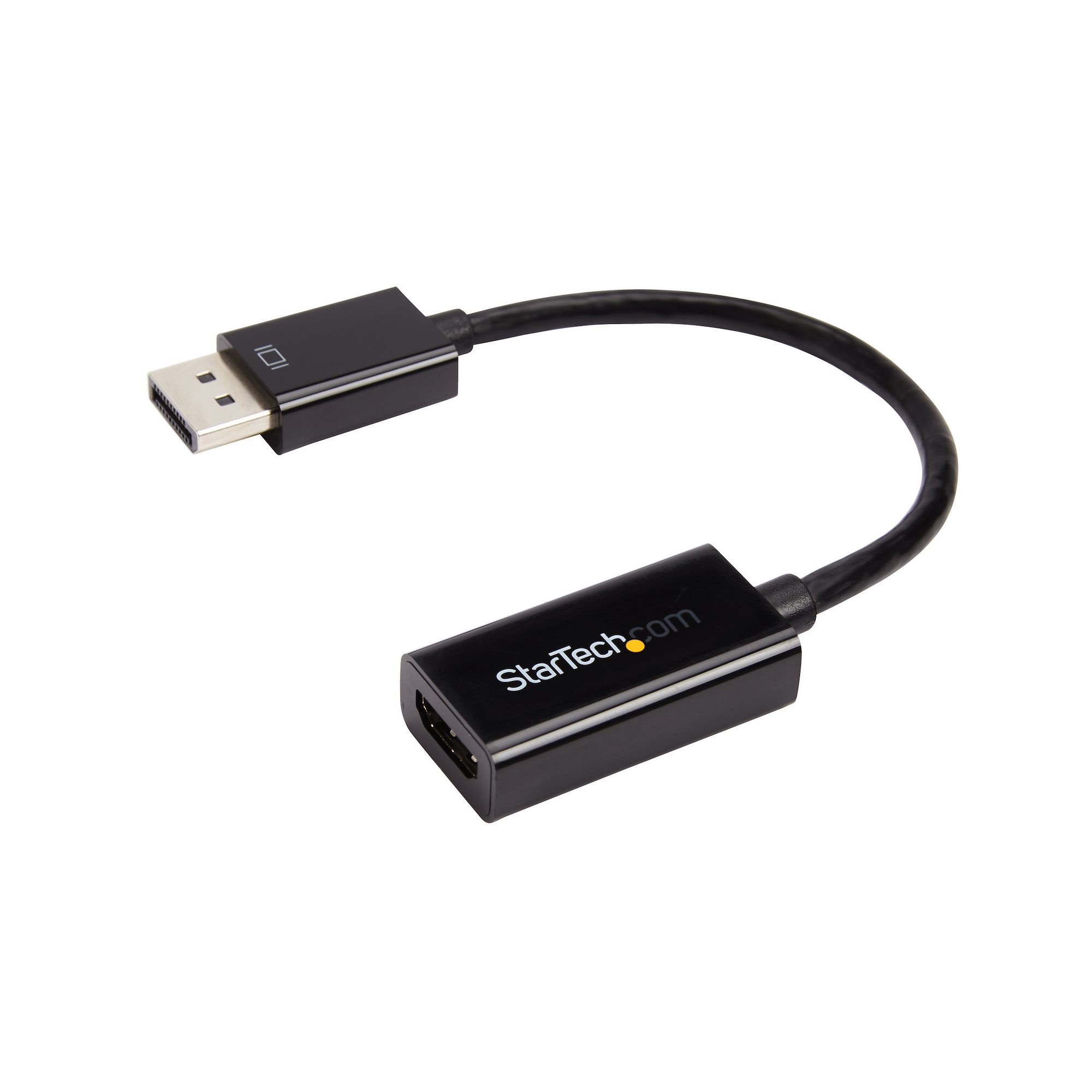 STARTECHCOM DisplayPort auf HDMI 4k 30Hz Adapter DP 12 zu HDMI Video und Audio aktiv Konverter