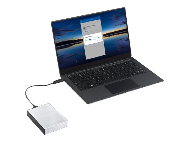 SEAGATE One Touch 5TB External HDD with Password Protection Silver