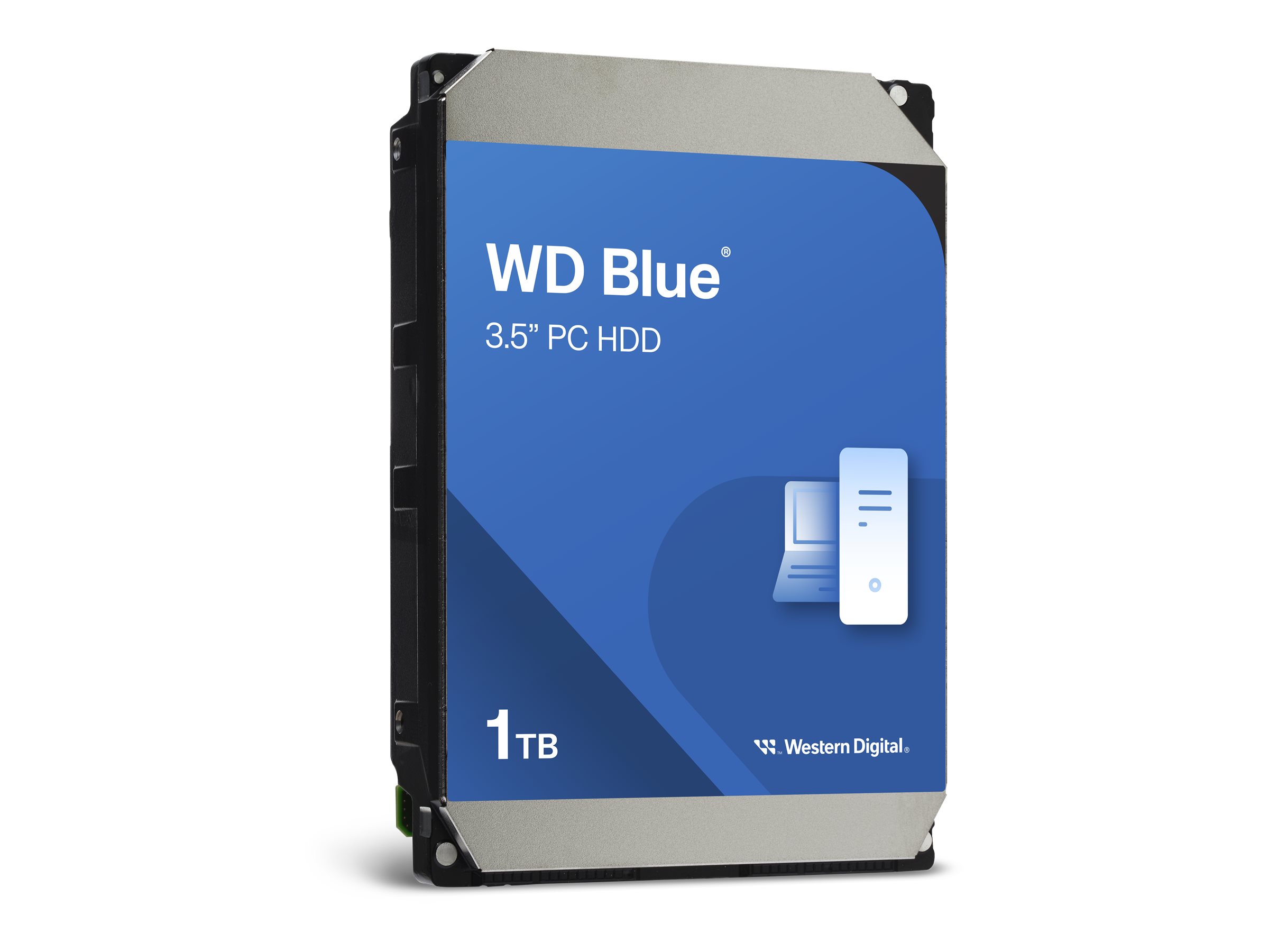 WD Desktop Blue WD10EZEX 1TB SATA 6Gb/s 64MB Cache Internal 8,9cm 3,5Zoll Desktop HDD 7200rpm Bulk