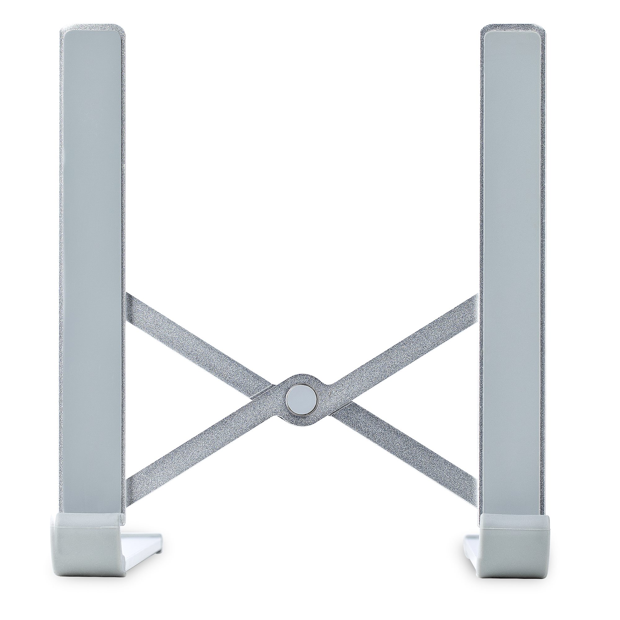 STARTECHCOM Foldable Laptop Riser Stand Portable Height Adjustable Ergonomic Laptop Stand TiltRaisedAngled LaptopTablet Stand