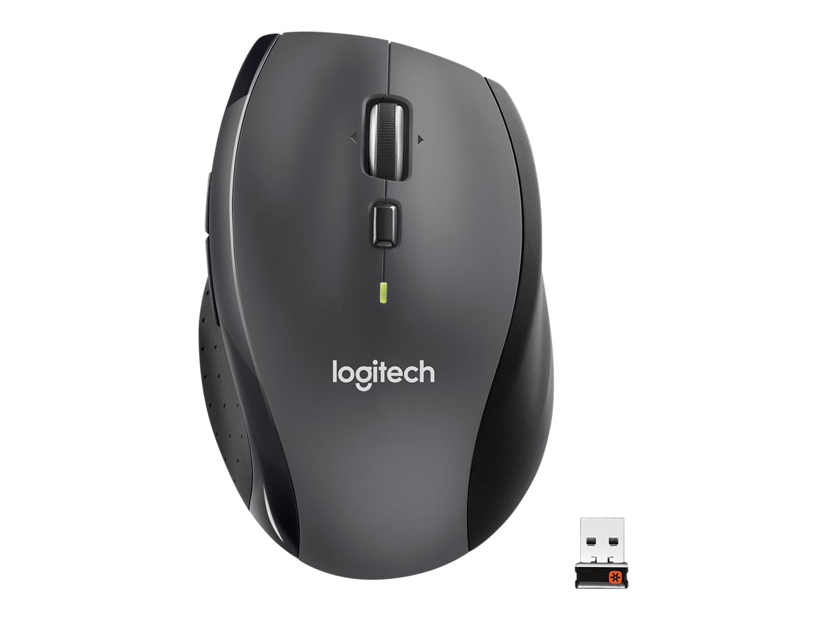 Logitech Marathon M705 Kabellos Laser Schwarz