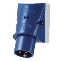 Mennekes CEE-Wandstecker 332 16A3P 6H230V IP44 Mennekes CEE-Wandstecker 332 16A3P 6H230V IP44