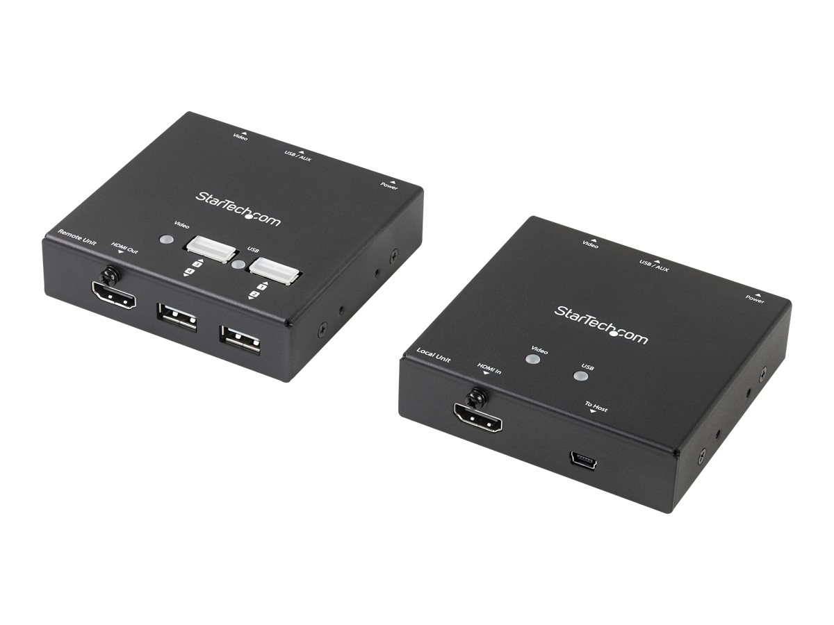 STARTECH.COM HDMI über Cat6 Extender mit 4 Port USB - HDMI over Cat5 oder Cat 6 - 1080p - 50m STARTECH.COM HDMI über Cat6 Extender mit 4 Port USB - HDMI over Cat5 oder Cat 6 - 1080p - 50m