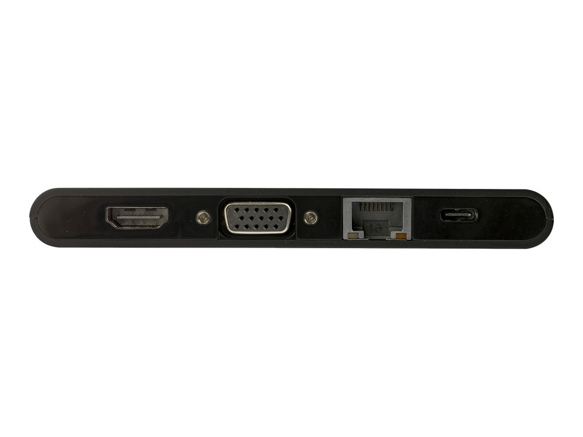 STARTECH.COM USB-C Multiport Adapter mit HDMI und VGA - Mac/Windows - 3x USB 3.0 - SD/ micro SD - PD 3.0 - MacBook Pro USB C Adapter