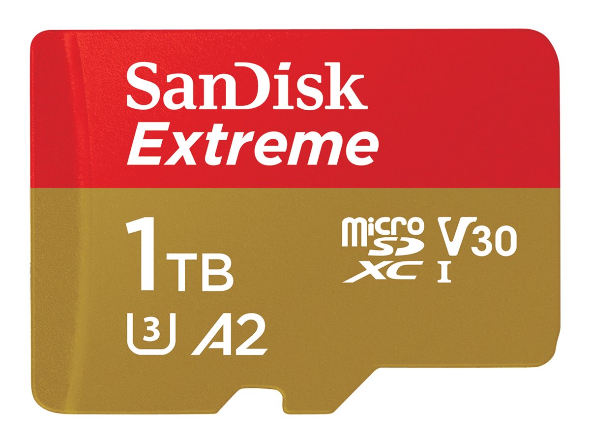 SanDisk Speicherkarte microSDXCCard Extrem, 1 TB, 1 St