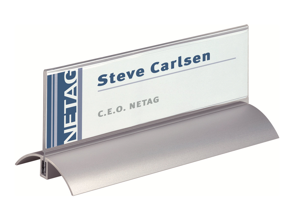 2 DURABLE DESK PRESENTER DE LUXE Tischaufsteller 21,0 x 6,1 cm