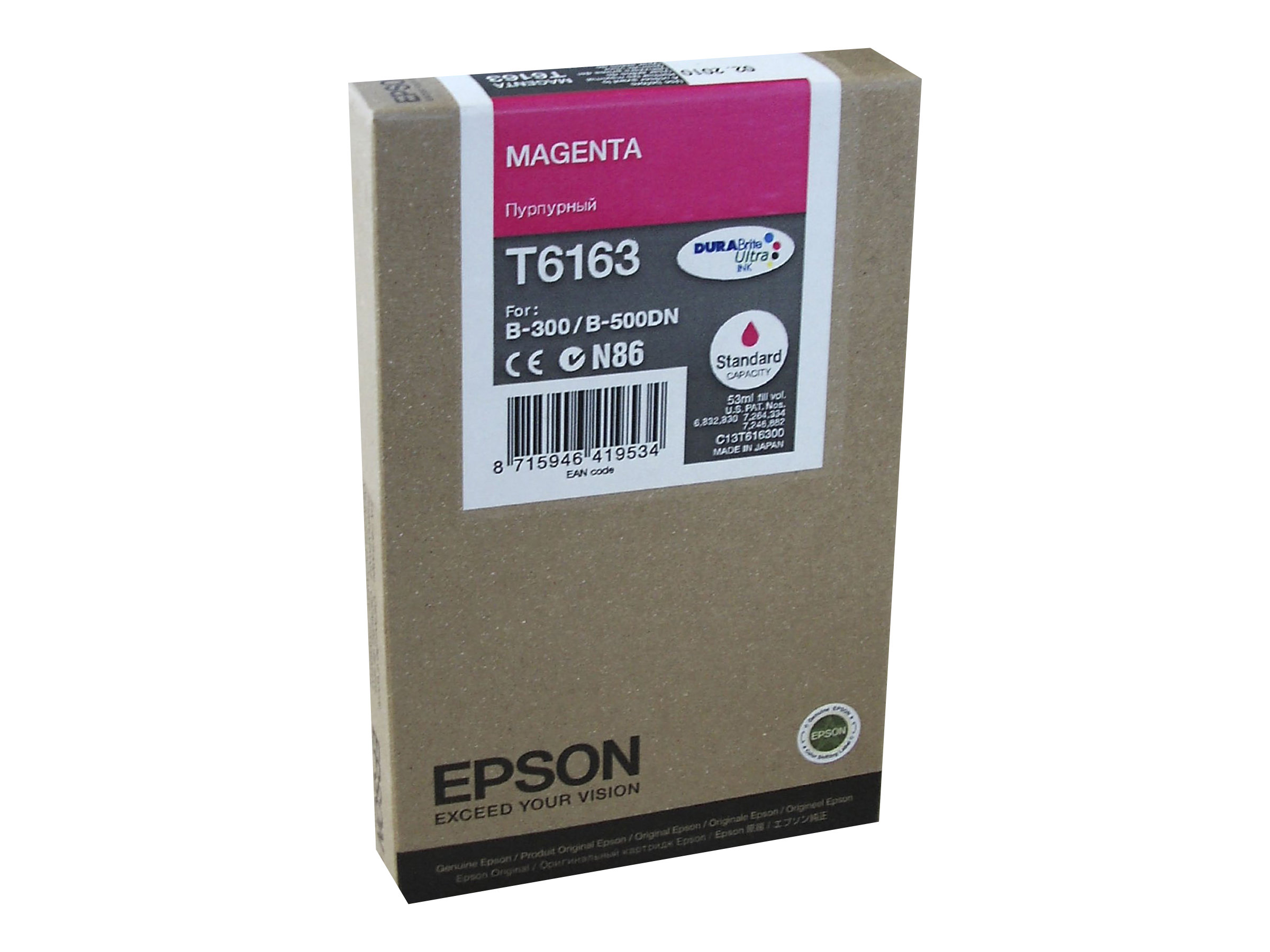 EPSON T6163 magenta Druckerpatrone EPSON T6163 magenta Druckerpatrone
