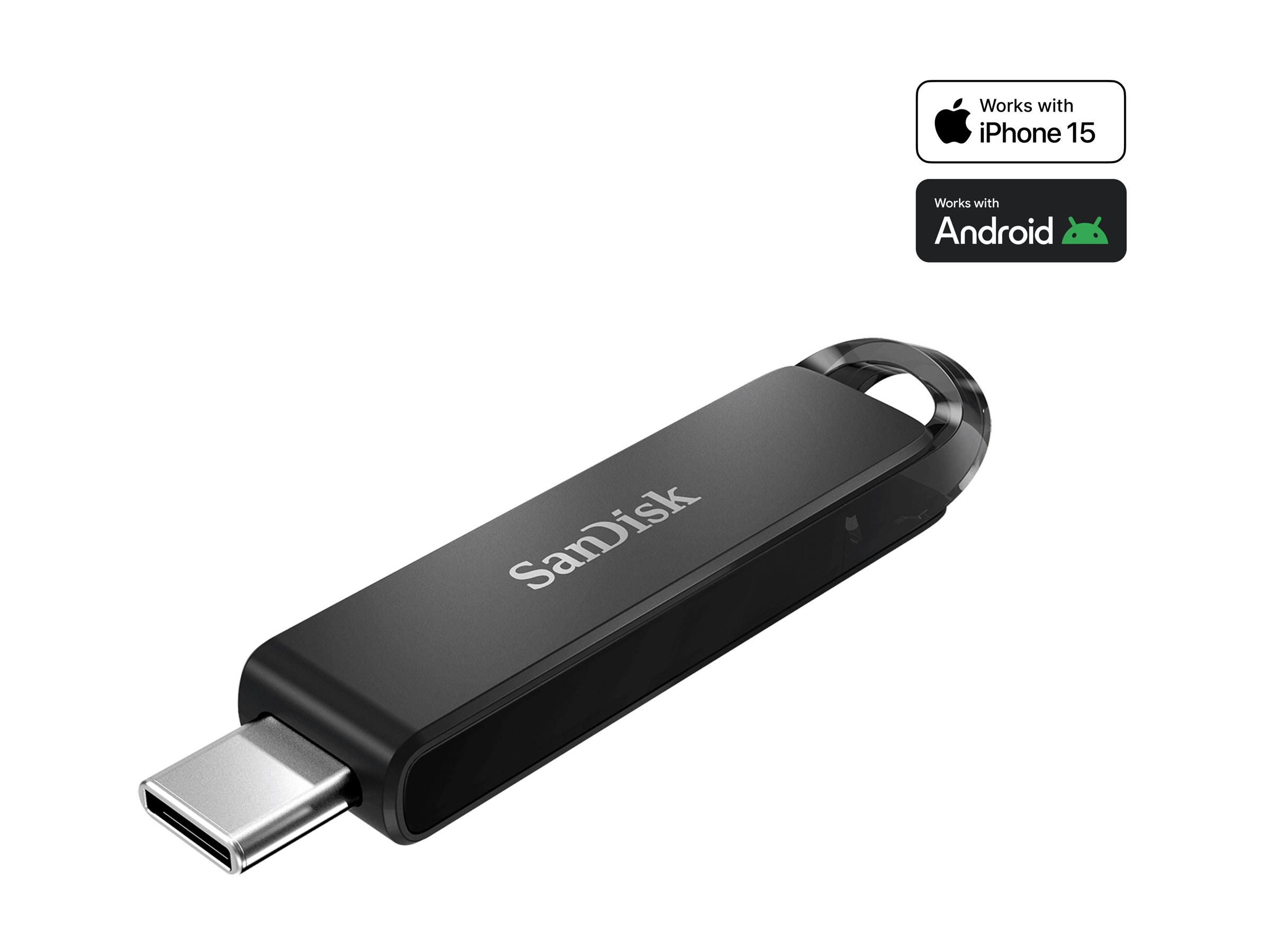 SanDisk USB-Stick Ultra USB Type-C schwarz 128 GB