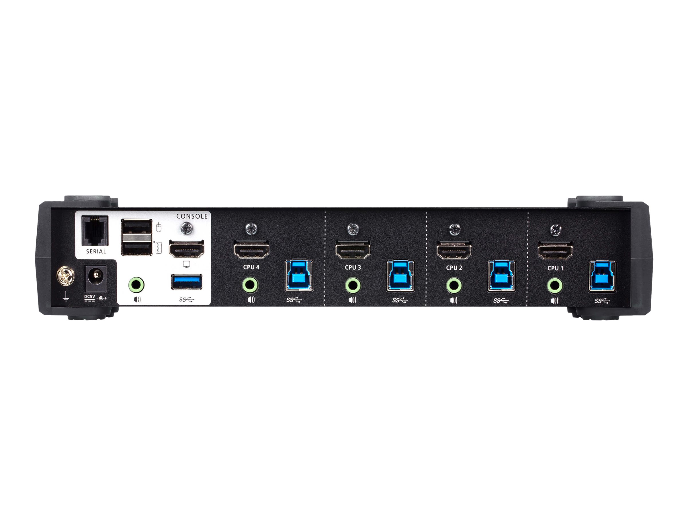 ATEN CS1824 4-Port USB 3.0 HDMI KVM Switch