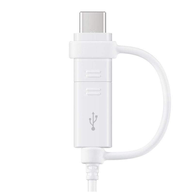 Samsung EP-DG930 Kabel USB-C Micro-USB weiß
