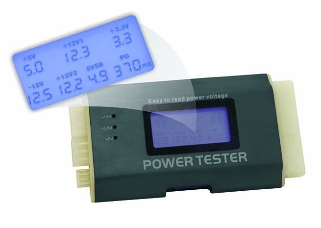 Delock Netzteiltester III
