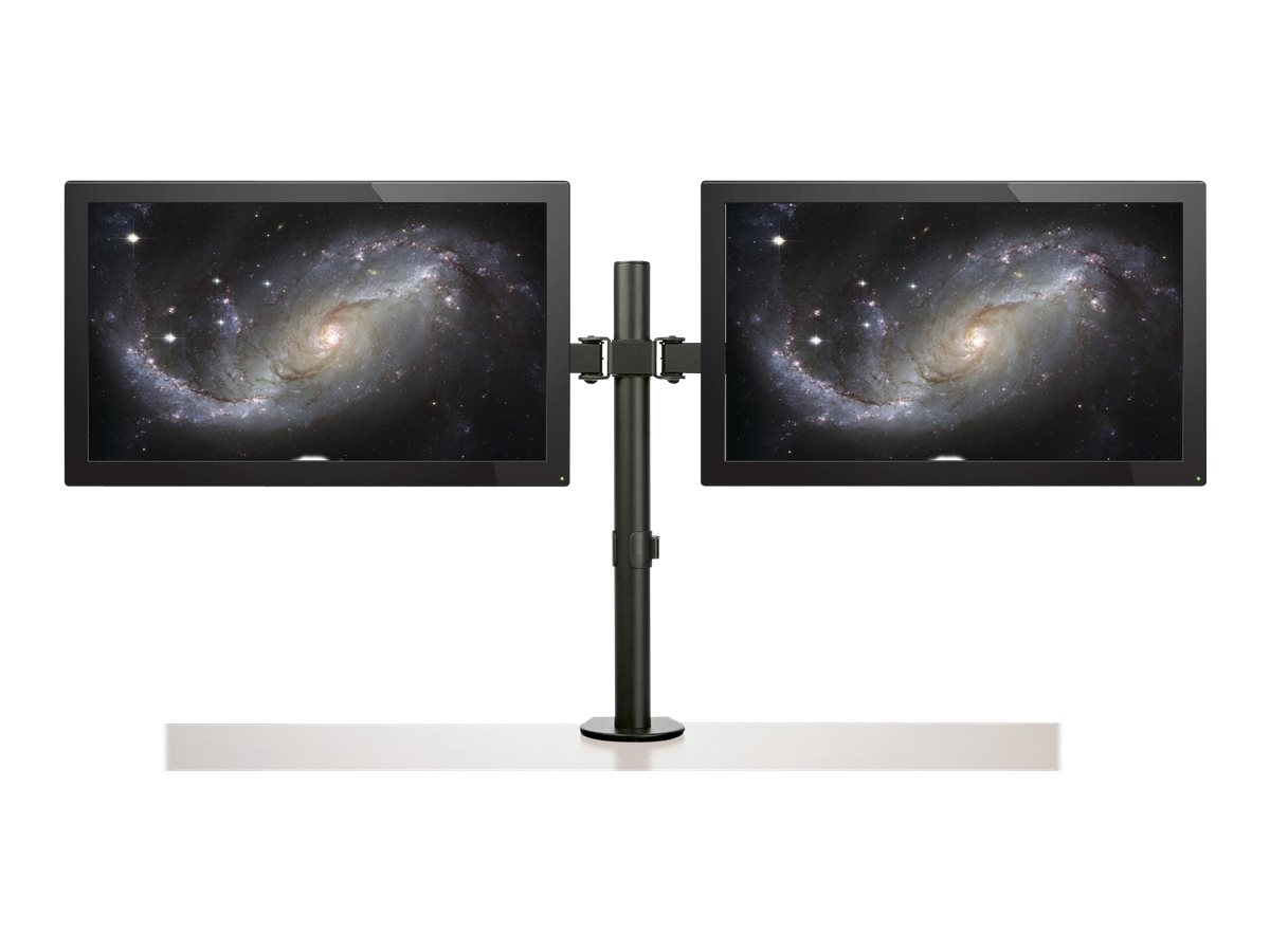 StarTech.com ARMDUAL2 Monitorhalterung (Tischmontage, dual Monitor, schwenkbar,für bis zu 32-Zoll-VESA-Monitore, Monitorarm) - Tischhalterung (einstellbarer Arm)