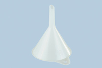 Hünersdorff Trichter HD‑PE 170 ml 100 mm Weiß