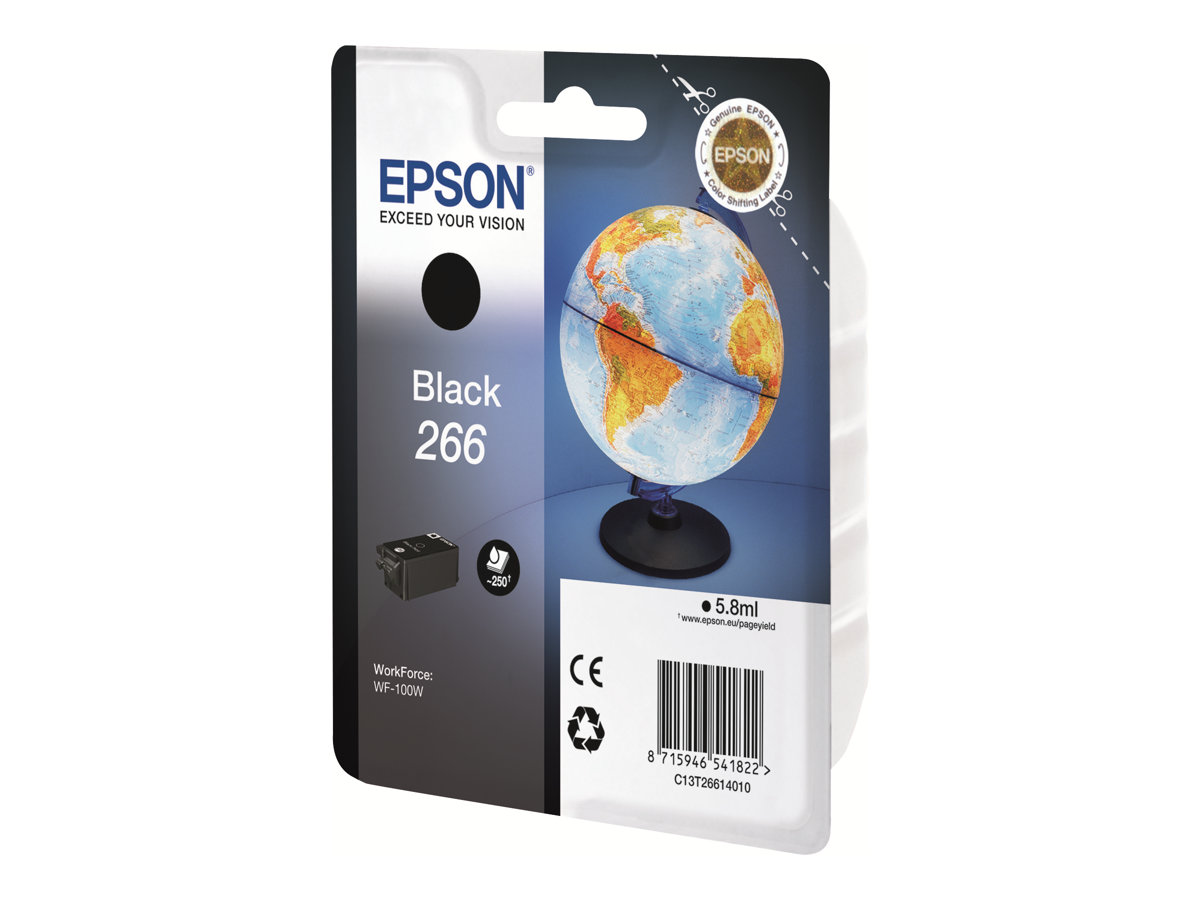 C13T26614010 EPSON WF Tinte black 250