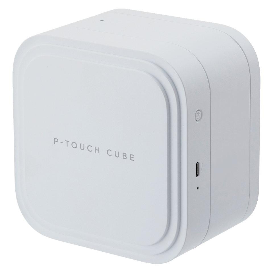 brother Ptouch CUBE Pro PTP910BT Beschriftungsgeraet weiss, grau