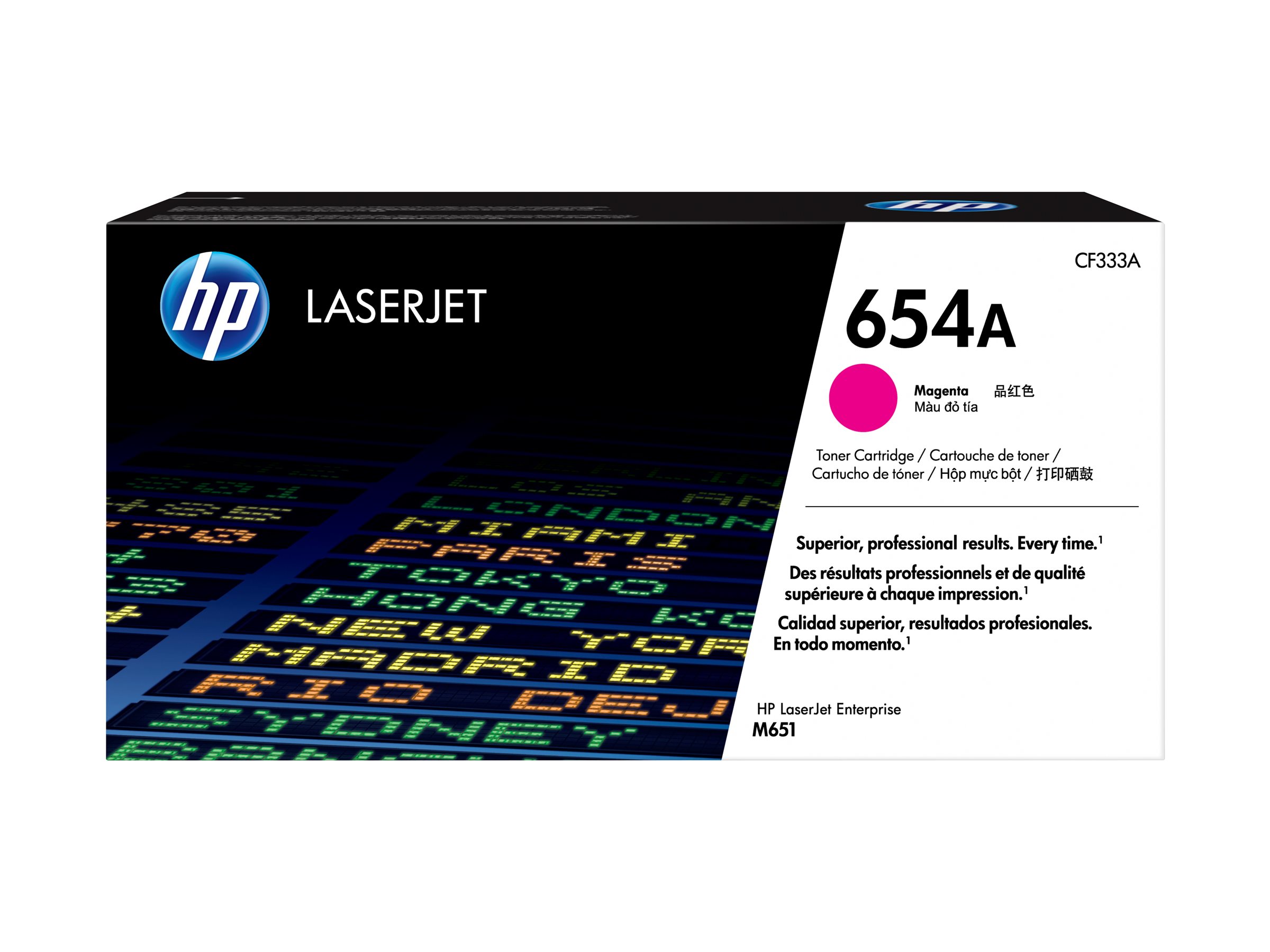 HP 654A (CF333A) magenta Tonerkartusche HP 654A (CF333A) magenta Tonerkartusche