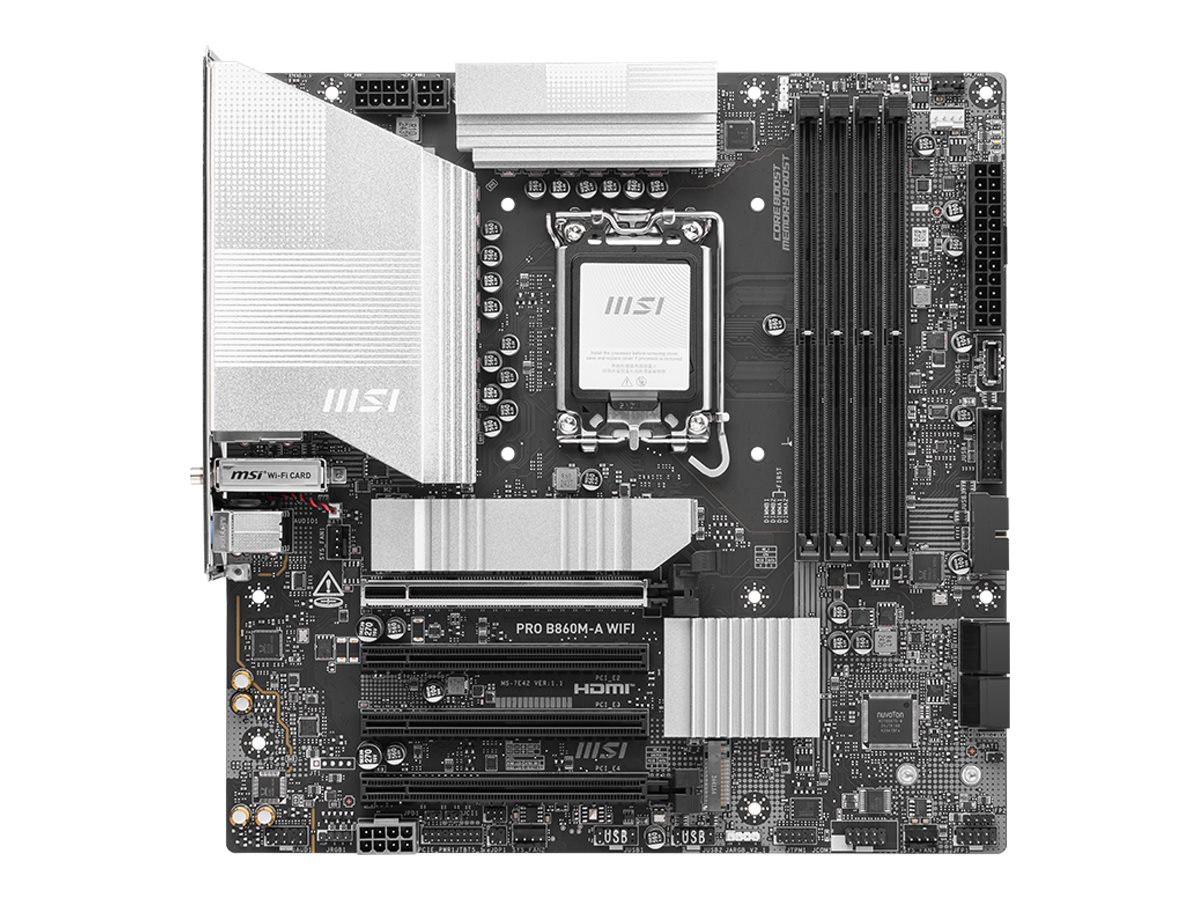 MSI PRO B860M-A WIFI LGA1851 MB MSI PRO B860M-A WIFI LGA1851 MB