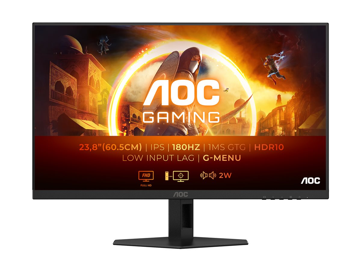 AOC 24G4XE 60,96cm 24Zoll 1920x1080 1ms HDMI DP Black (P) AOC 24G4XE 60,96cm 24Zoll 1920x1080 1ms HDMI DP Black (P)