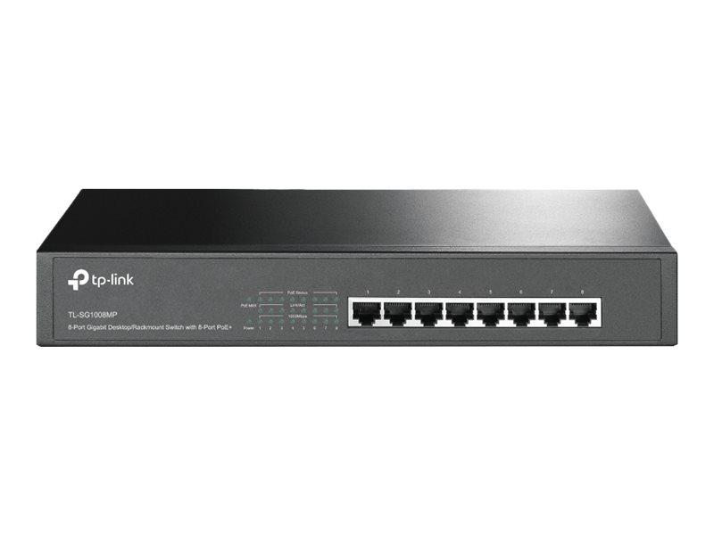 TP-LINK TL-SG1008MP DESKTOP SWITCH