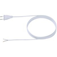 Bachmann Zuleitung mit Eurostecker in weiss, Laenge 3m