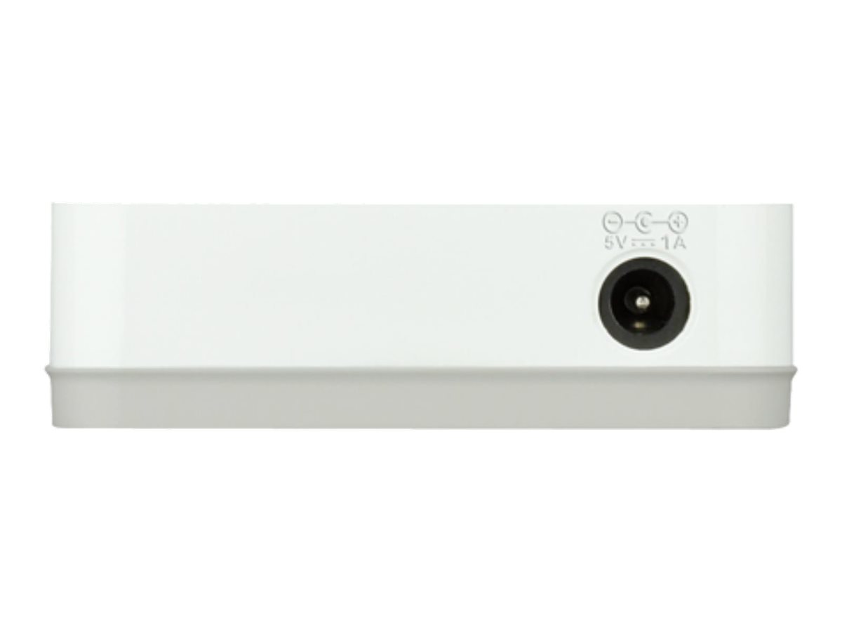 D-LINK GO-SW-5G 5?Port Gigabit Easy Desktop Switch fuer bis zu 5 Ethernet Geraete Plug & Play Auto-MDI/MDX