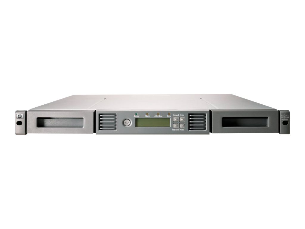 HPE 1U Tape Autoloader Rackmount Kit for DAT 72x10 + 1/8 G2 Tape Autoloader HPE 1U Tape Autoloader Rackmount Kit for DAT 72x10 + 1/8 G2 Tape Autoloader