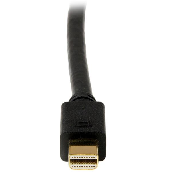 STARTECHCOM 6 ft Mini DisplayPort to DVI Adapter Converter Cable Mini DP to DVI 1920x1200 Black