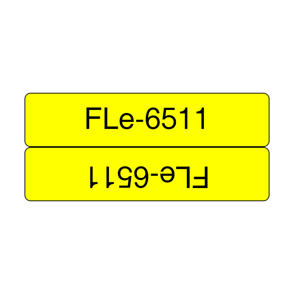 FLE6511 BROTHER PT Faehnchen Etiketten