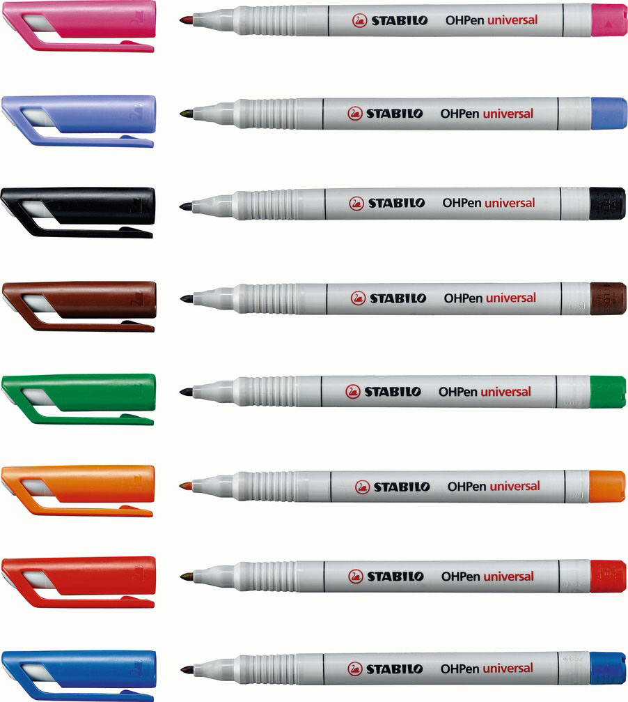 10 STABILO OHPen universal Folienstifte blau 1,0 mm non-permanent 10 STABILO OHPen universal Folienstifte blau 1,0 mm non-permanent
