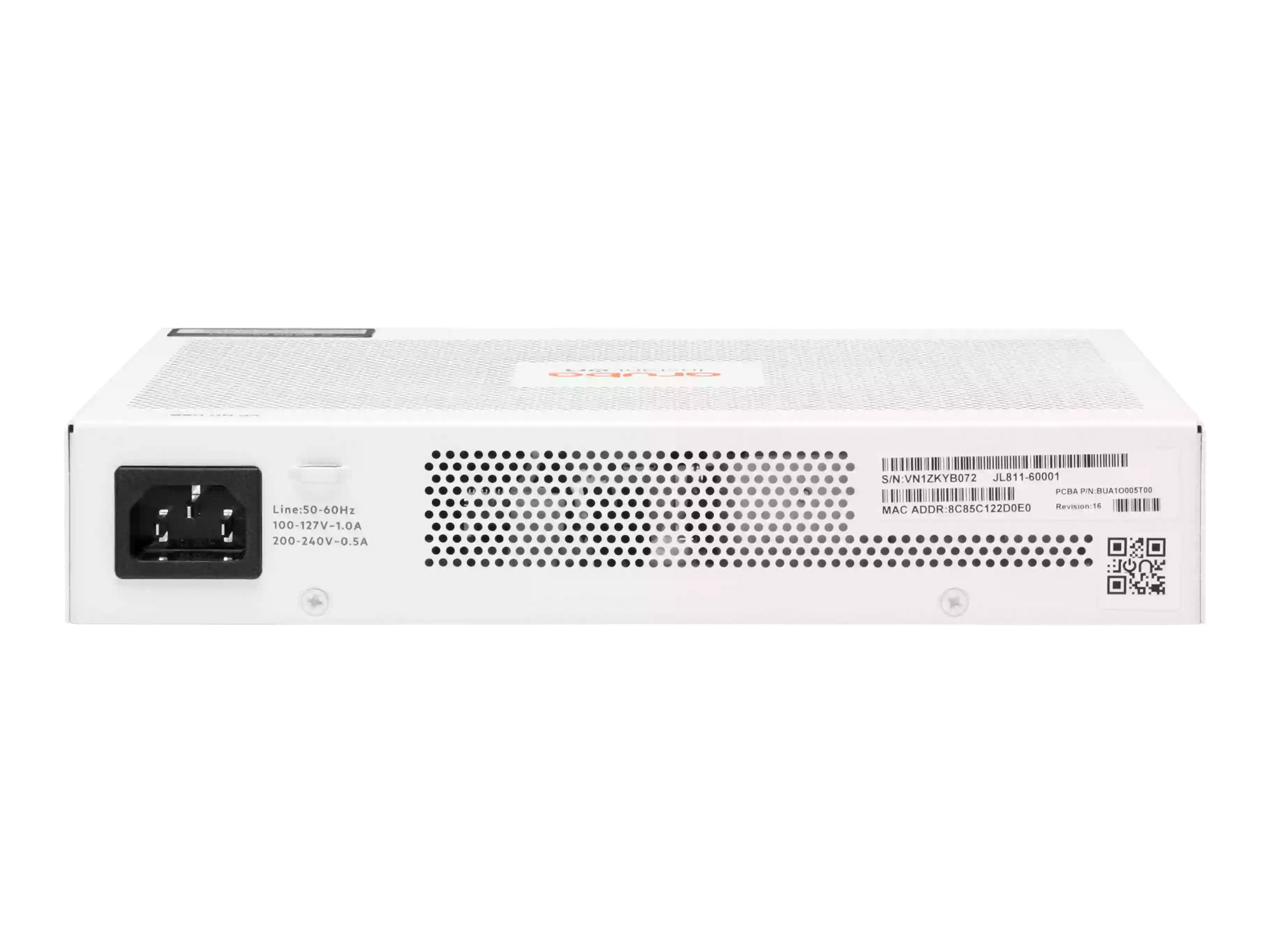 HPE Networking Instant On Switch 8p Gigabit CL4 PoE 65W 1830 EU en HPE Networking Instant On Switch 8p Gigabit CL4 PoE 65W 1830 EU en